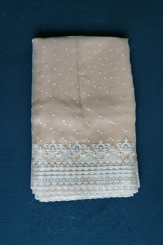 Designer soft organza saree